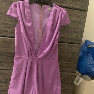 TOBI purple romper